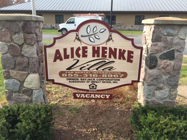 Alice Henke Villa Government Subsidized for Seniors