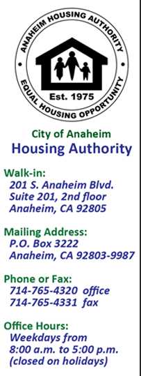 City of Anaheim Housing Authority