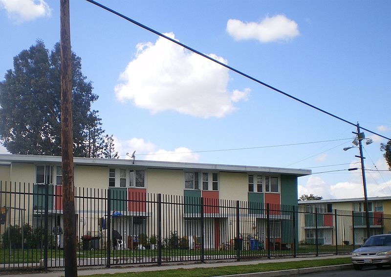 San Fernando Gardens Los Angeles Public Housing Apartments